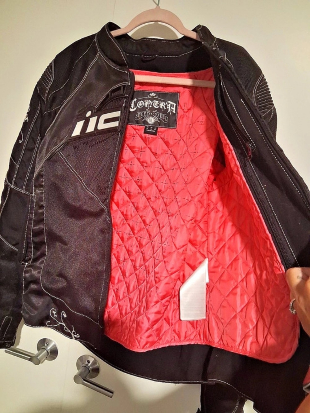 Icon Women's Contra Speed Queen Textile Jacket Contra Speed Queen Textile Jacket